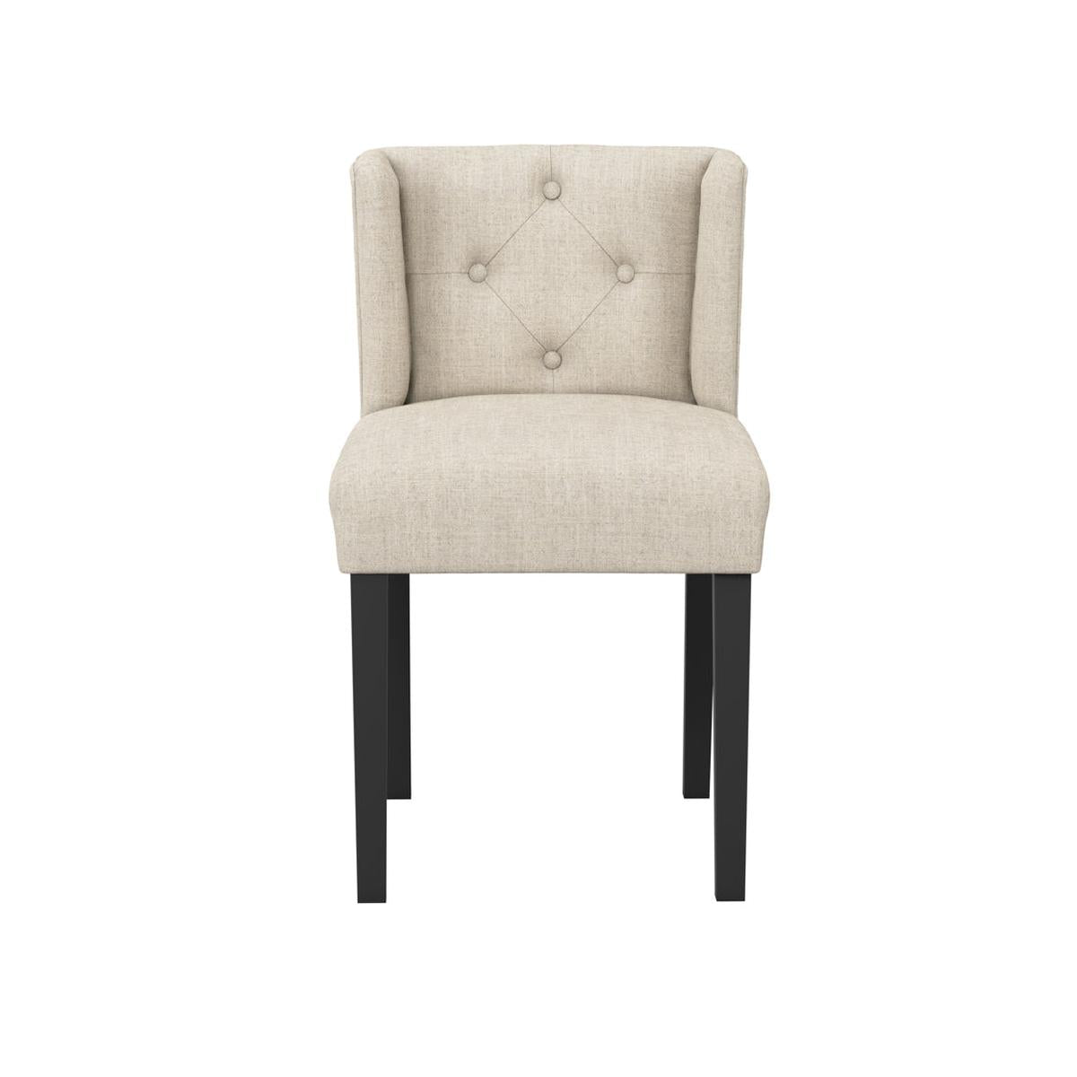 HO+ME Addison Winged Dining Chair In Stone 2