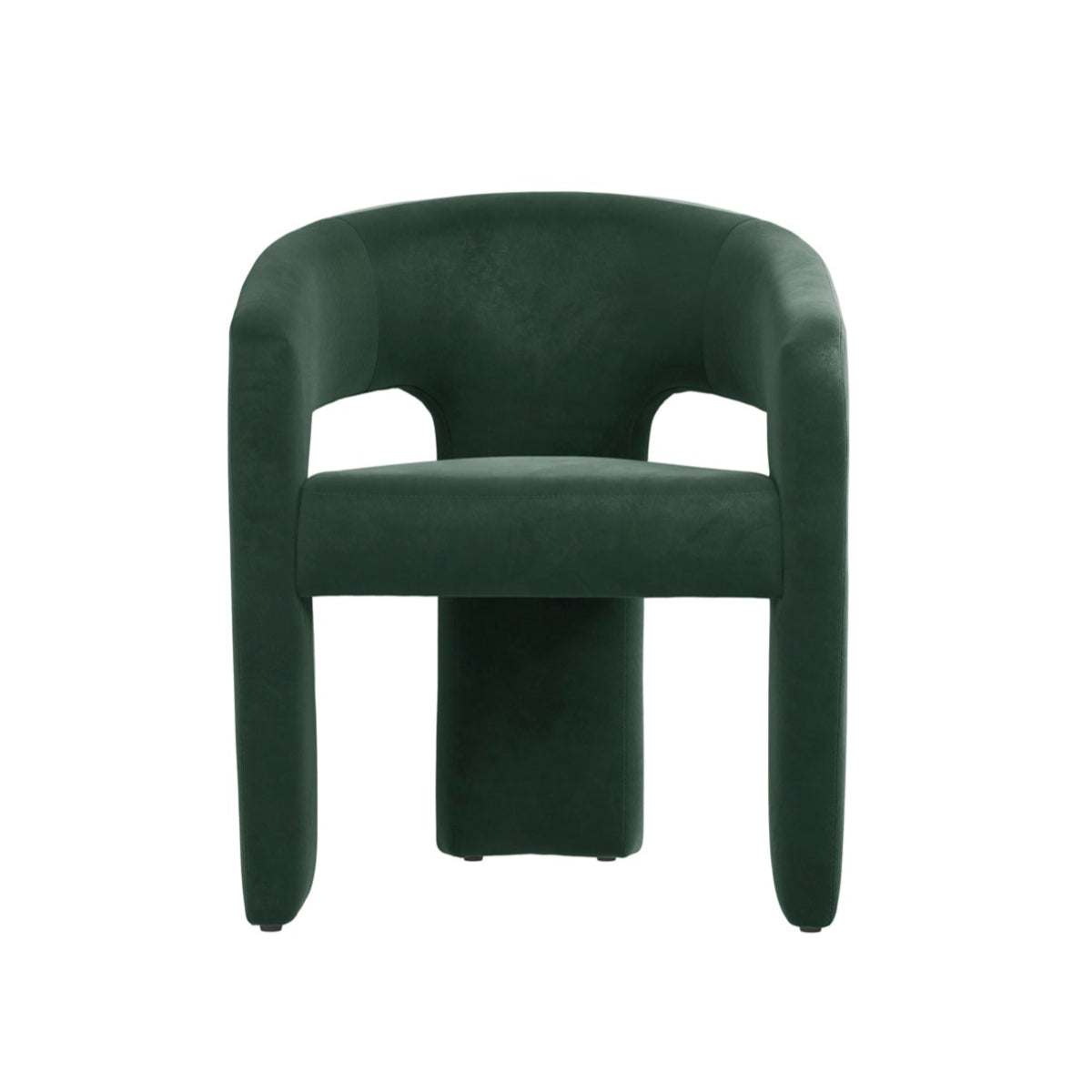 HO+ME Blume Dining Chair In Forest Green