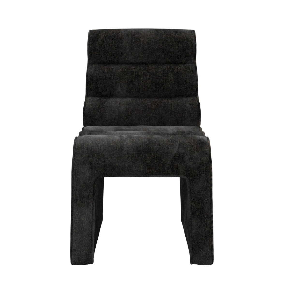 HO+ME Kento Dining Chair In Black front