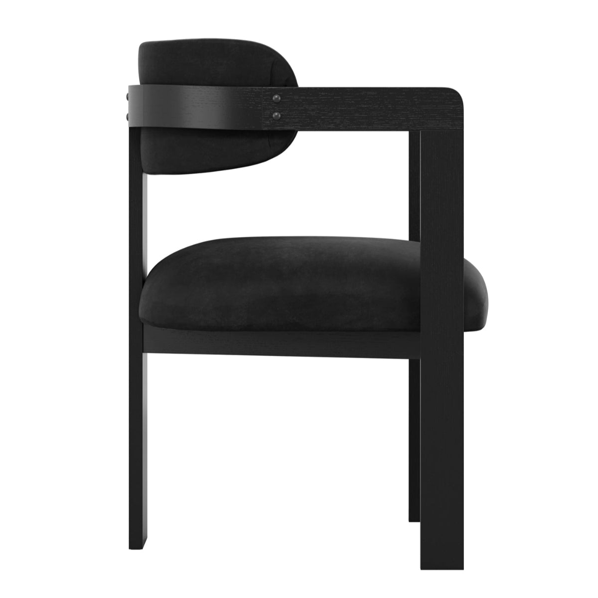 HO+ME Vance Dining Chair In Black side