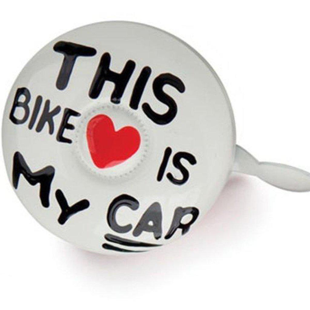 Kikkerland Dringdring Large Bike Bell - Annie Legroulx-Beaumonde