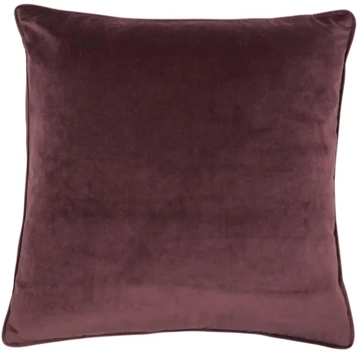 Malini Luxe Velvet Cushion in Aubergine