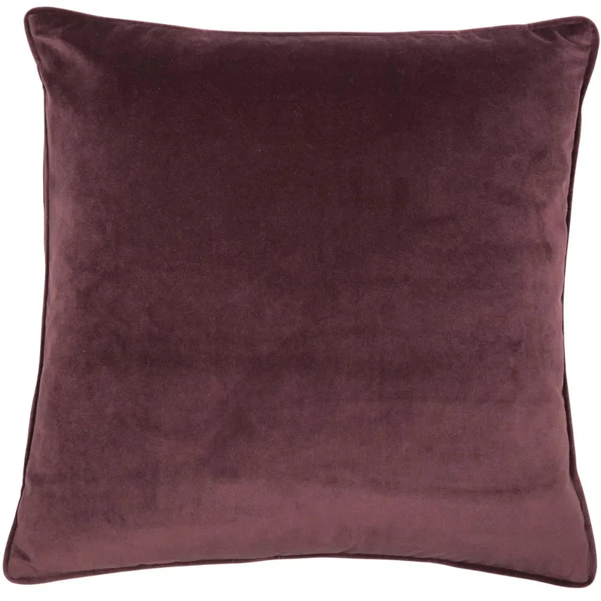 Malini Luxe Velvet Cushion in Aubergine