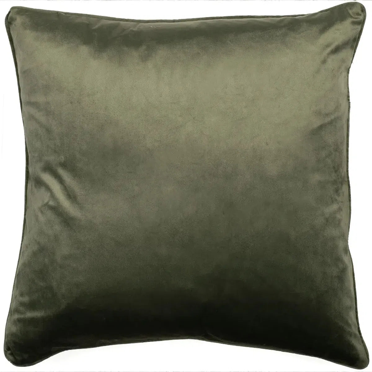 Malini Luxe Velvet Cushion in Olive