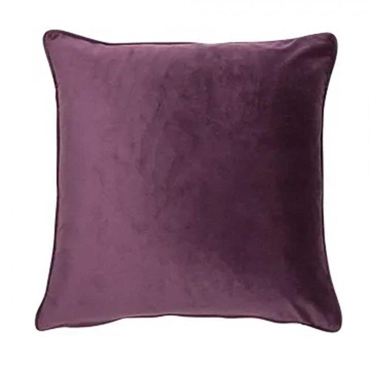 Malini Luxe Velvet Cushion in Purple