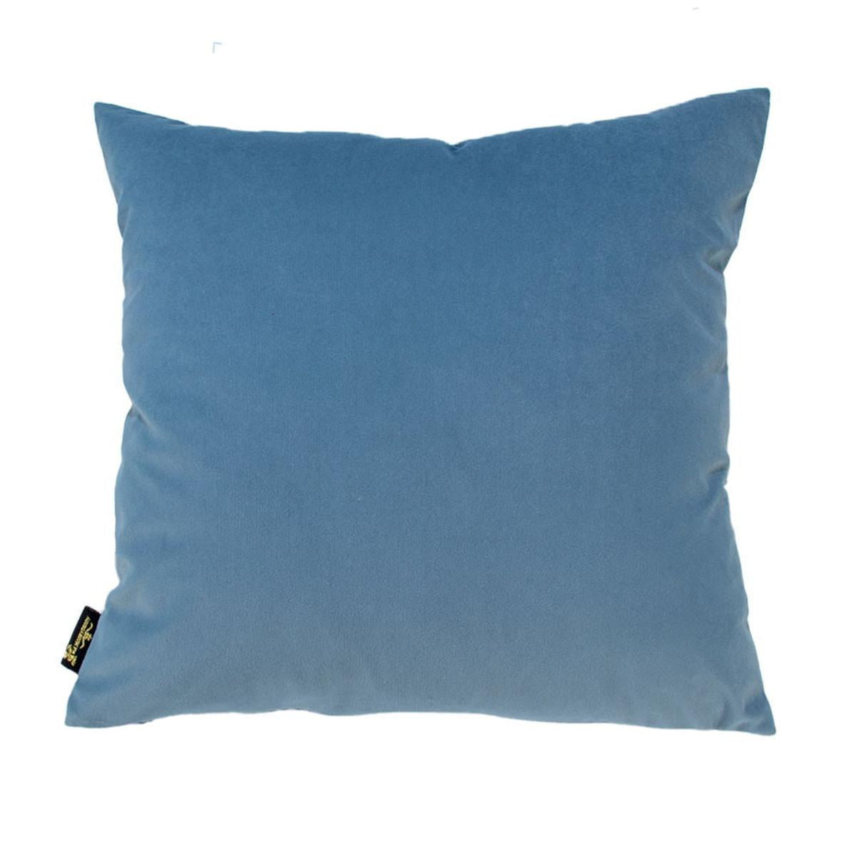 Malini Paul Moneypenny Tiedup Bow Cushion In Blue-Beaumonde