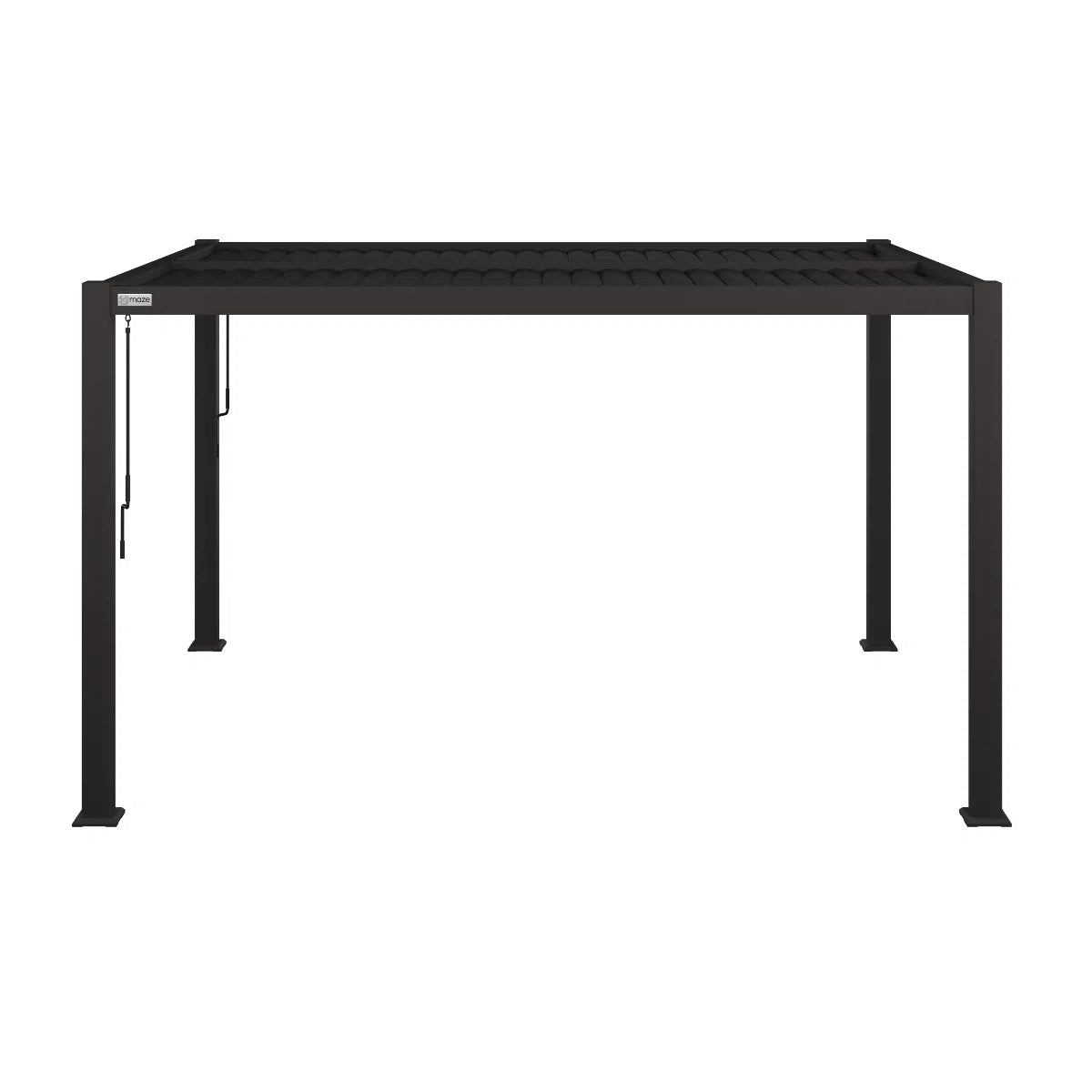 Maze Como Pergola Aluminium Rectangular 30x40 Frame Only-Beaumonde