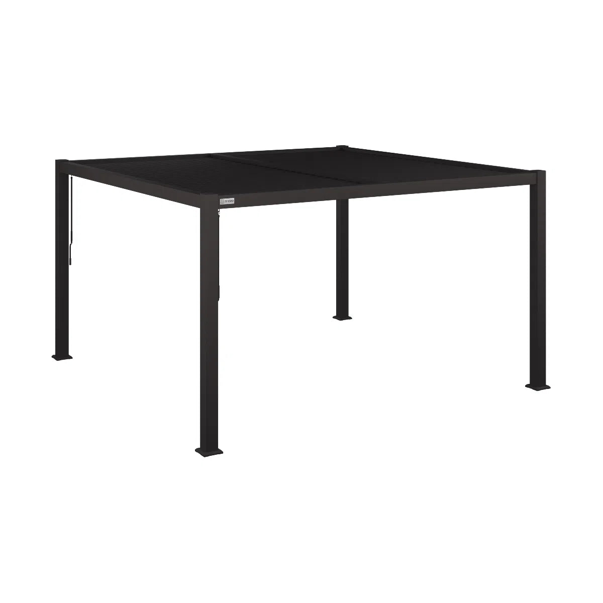 Maze Como Pergola Aluminium Square 40x40 Frame Only-Beaumonde