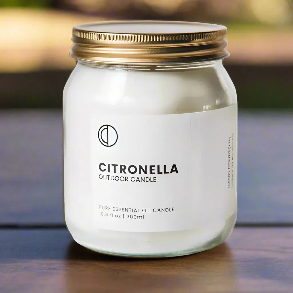 Octō Citronella Outdoor Candle 300ml-Beaumonde