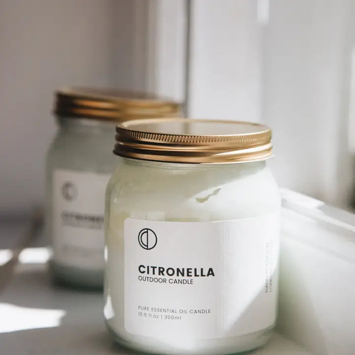 Octō Citronella Outdoor Candle 300ml-Beaumonde