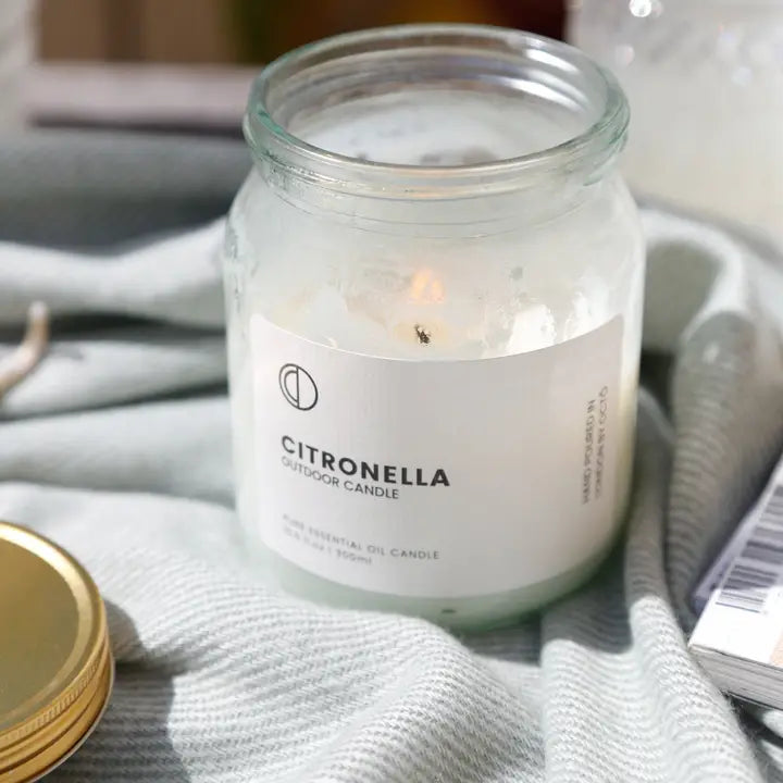 Octō Citronella Outdoor Candle 300ml-Beaumonde