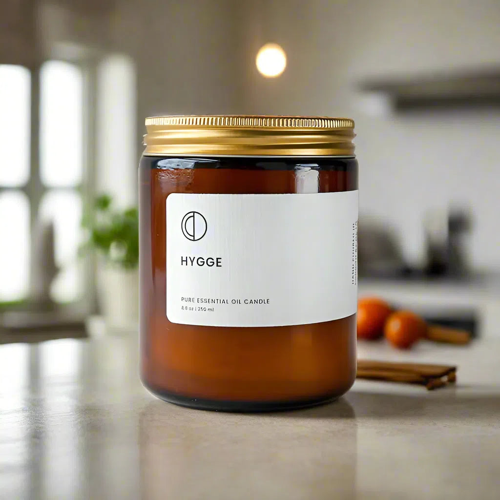 Octō Hygge Candle Orange + Spices 250ml-Beaumonde