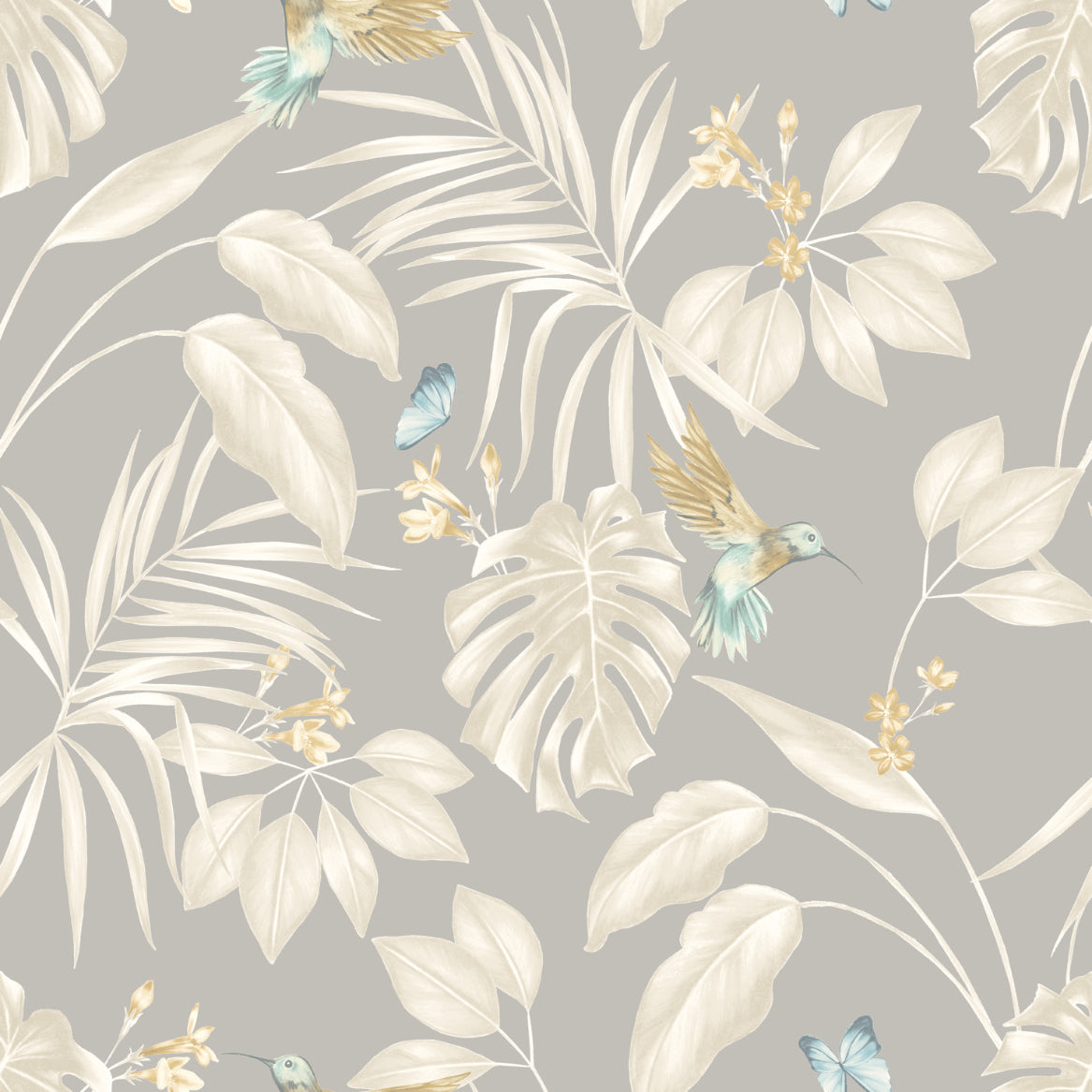 Ohpopsi Hummingbird Wallpaper - Flint-Beaumonde