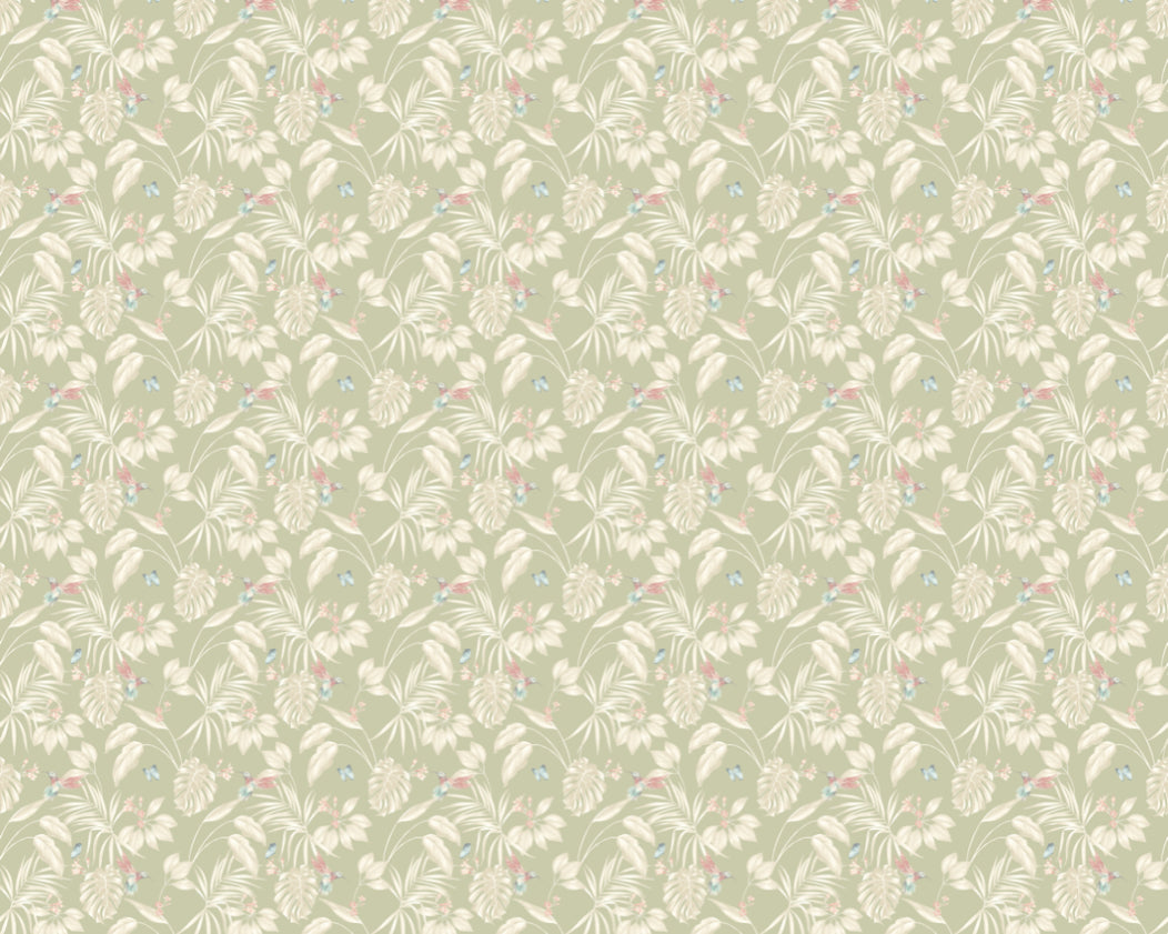 Ohpopsi Hummingbird Wallpaper - Sage-Beaumonde