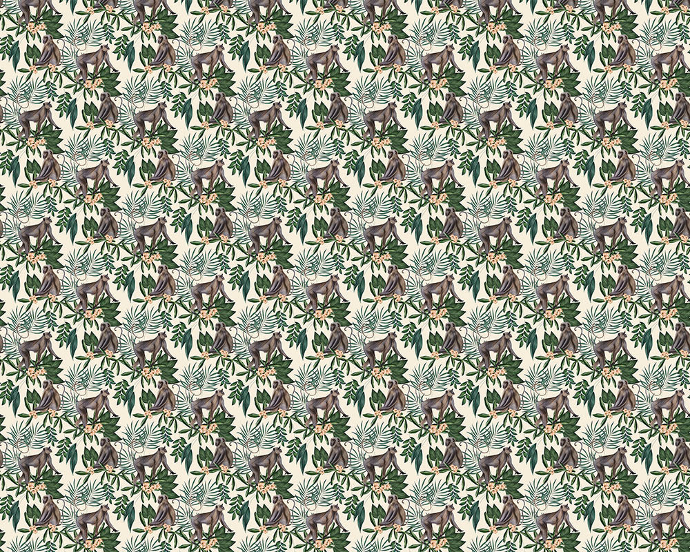 Ohpopsi Morris Wallpaper - Cream-Beaumonde