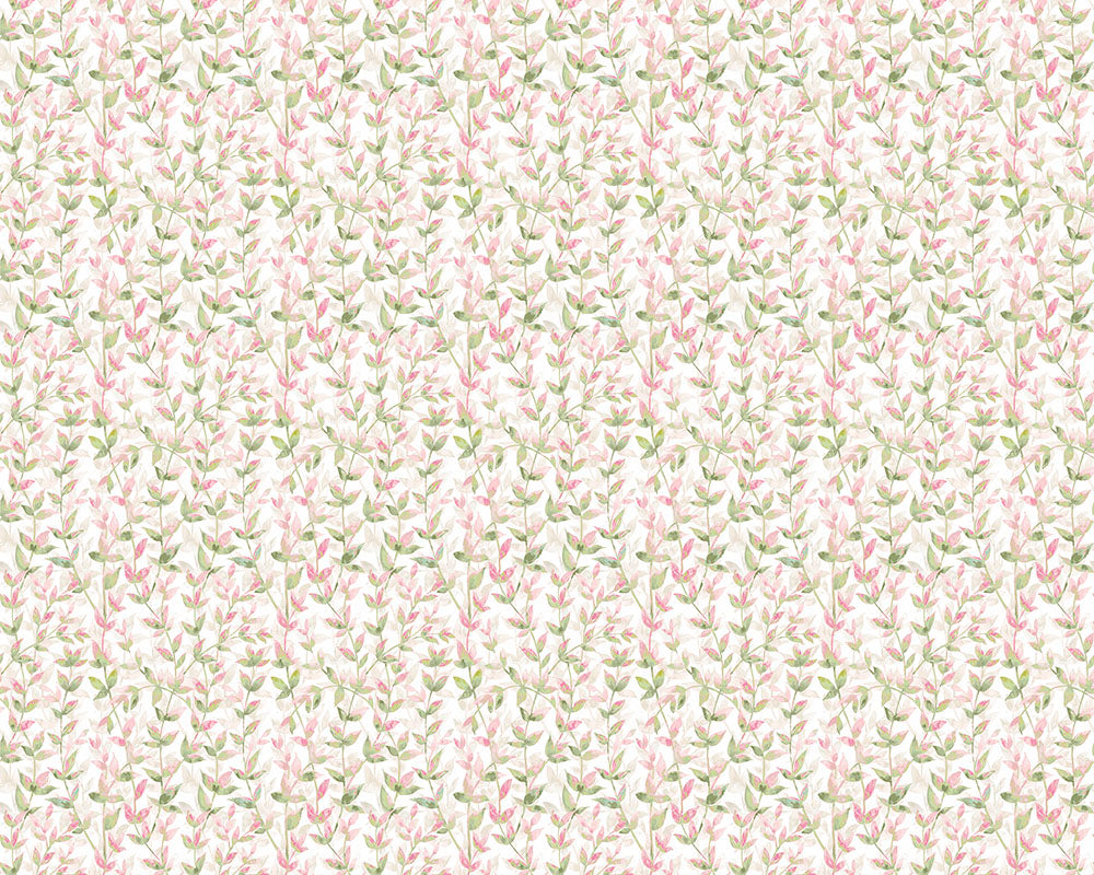 Ohpopsi Pomponette Wallpaper - Apple Blossom-Beaumonde