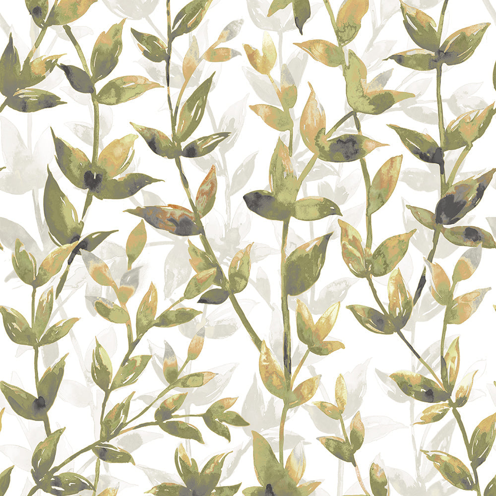Ohpopsi Pomponette Wallpaper - Earth Amber-Beaumonde