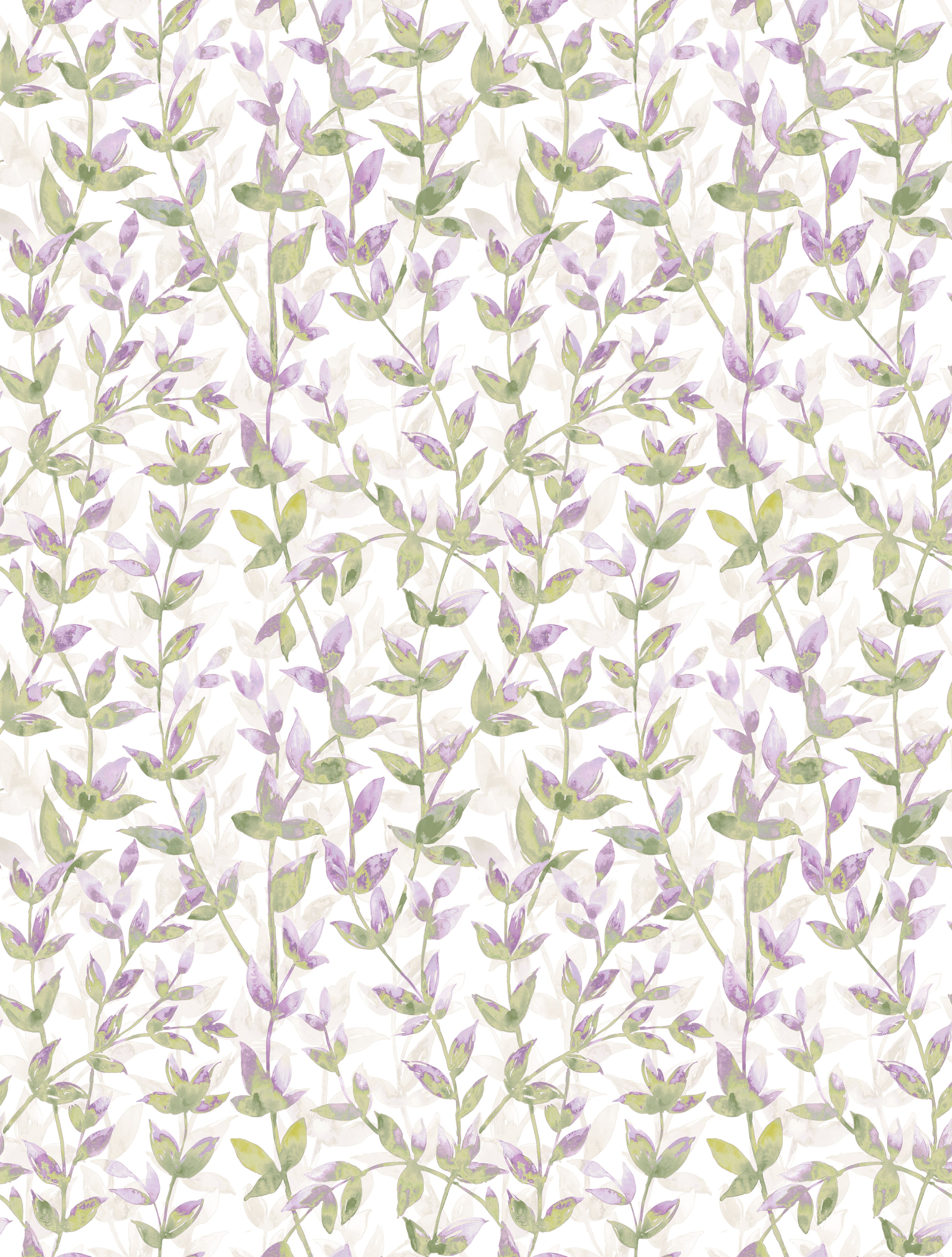 Ohpopsi Pomponette Wallpaper - Heather Asparagus-Beaumonde
