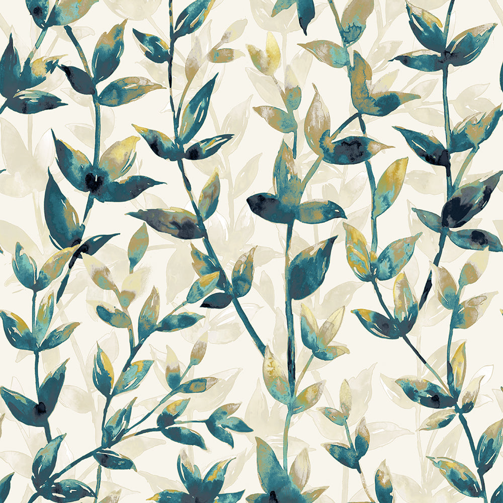 Ohpopsi Pomponette Wallpaper - Royal Mustard-Beaumonde