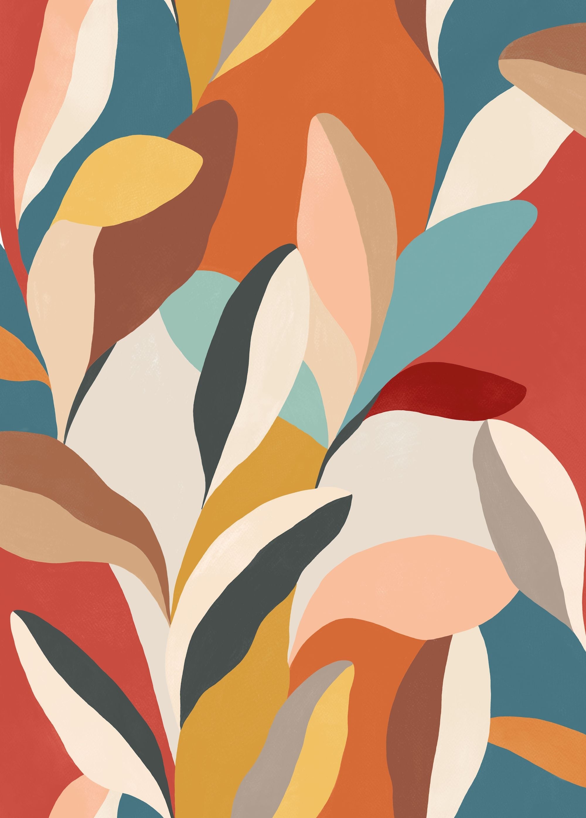 Ohpopsi Riviera Wallpaper - Honey Pumpkin-Beaumonde