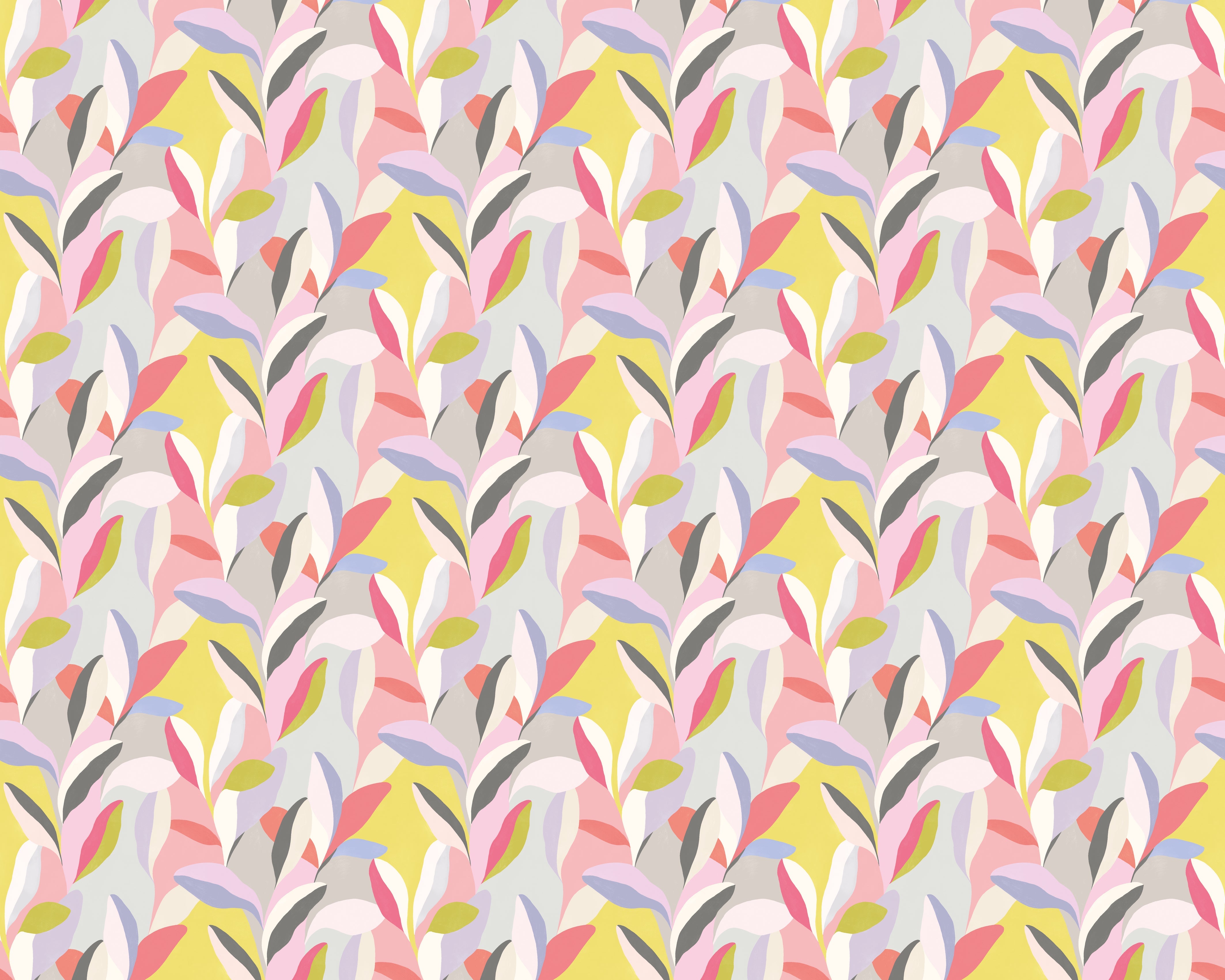 Ohpopsi Riviera Wallpaper - Rouge & Iris-Beaumonde