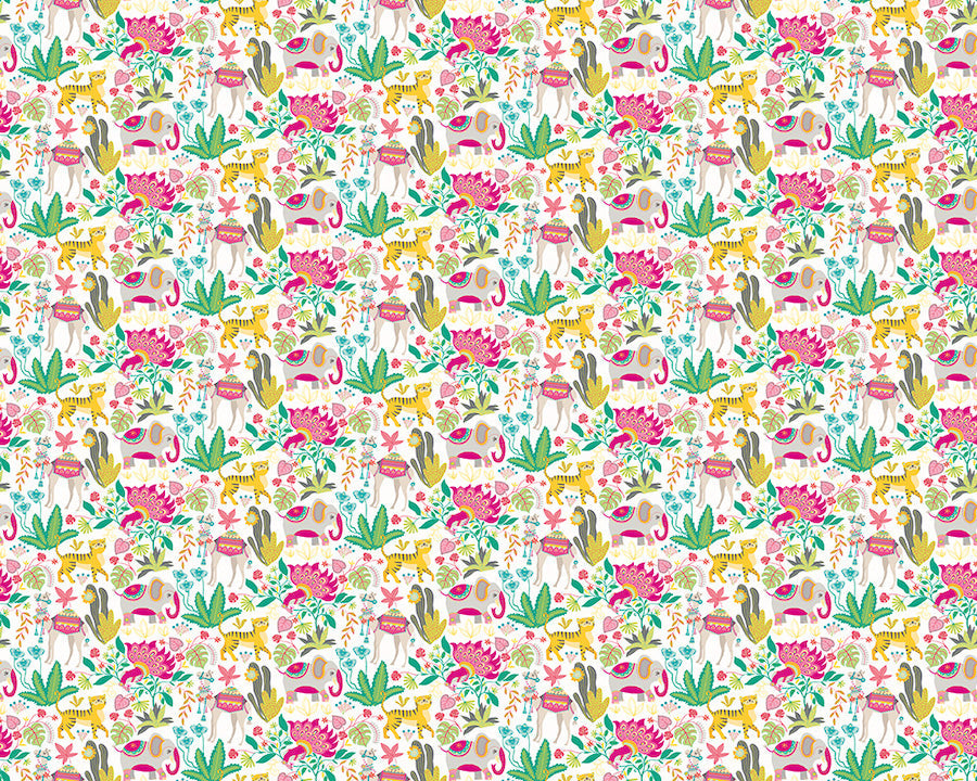 Ohpopsi Samba Safari Wallpaper - Fruit Salad-Beaumonde
