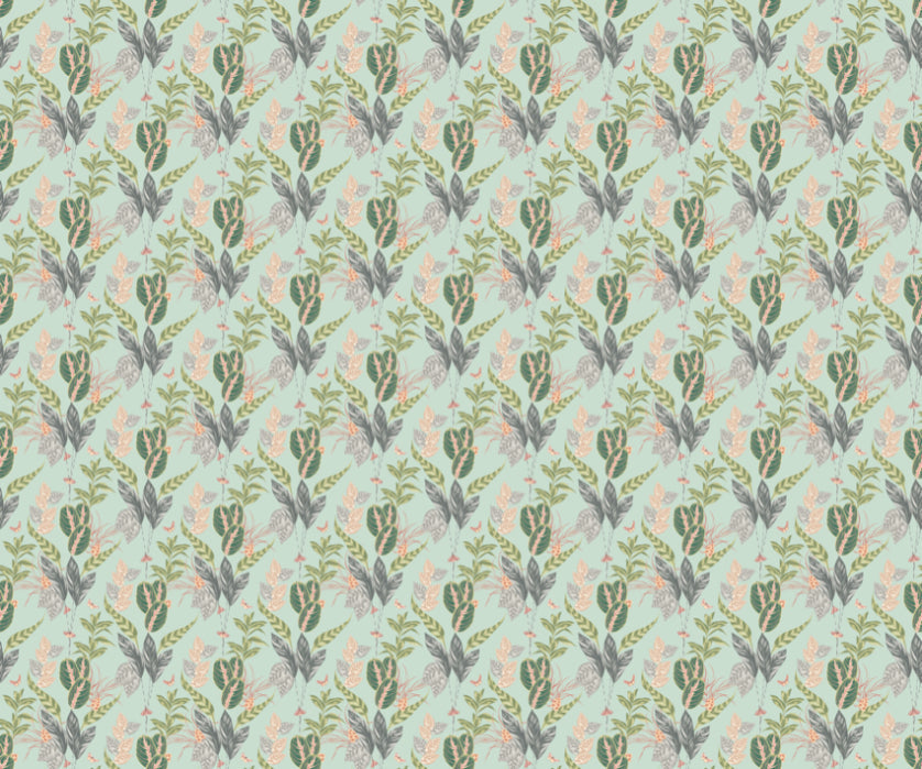 Ohpopsi Spirit Wallpaper - Viridian-Beaumonde