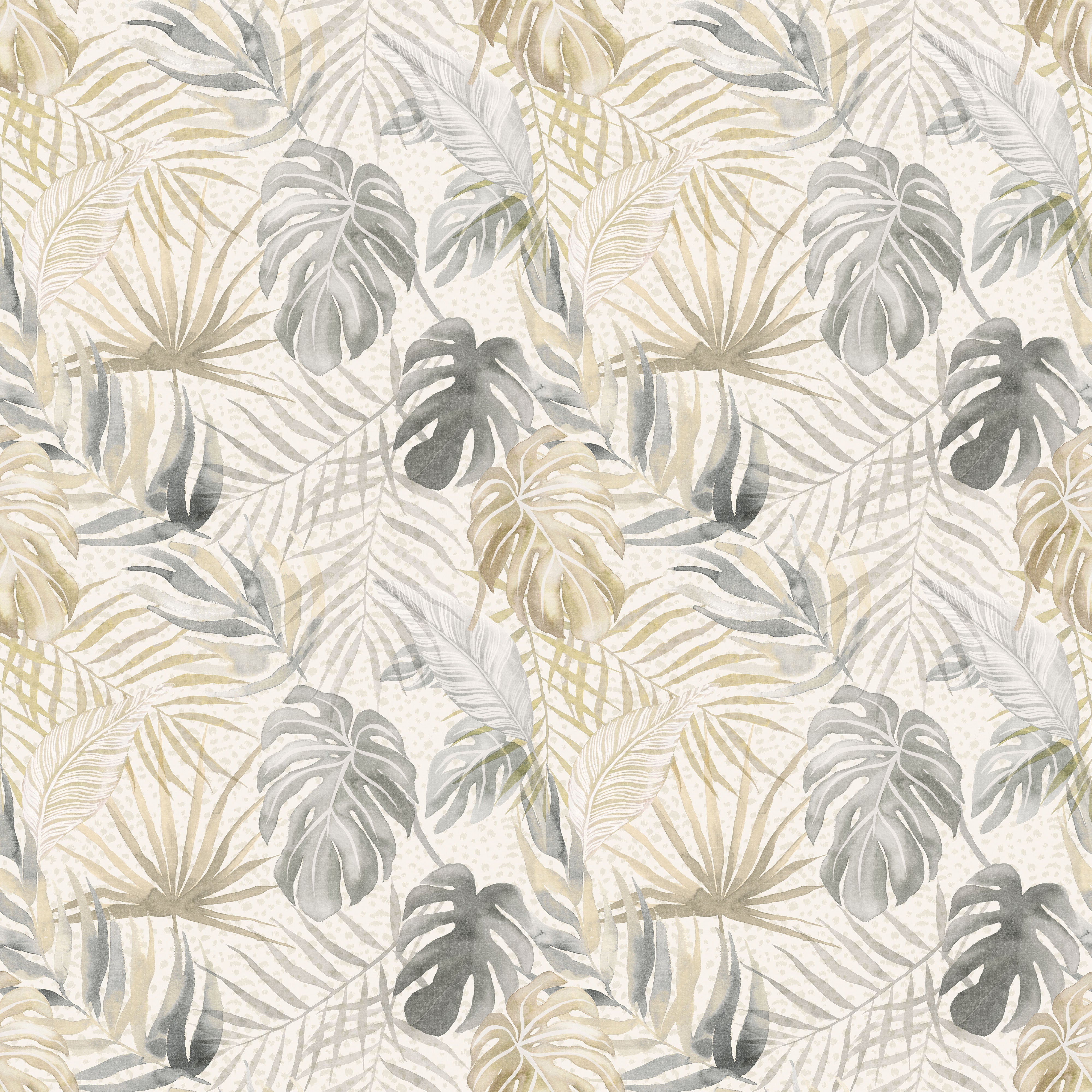 Ohpopsi Wild Tropica Wallpaper - Linen & Stone-Beaumonde