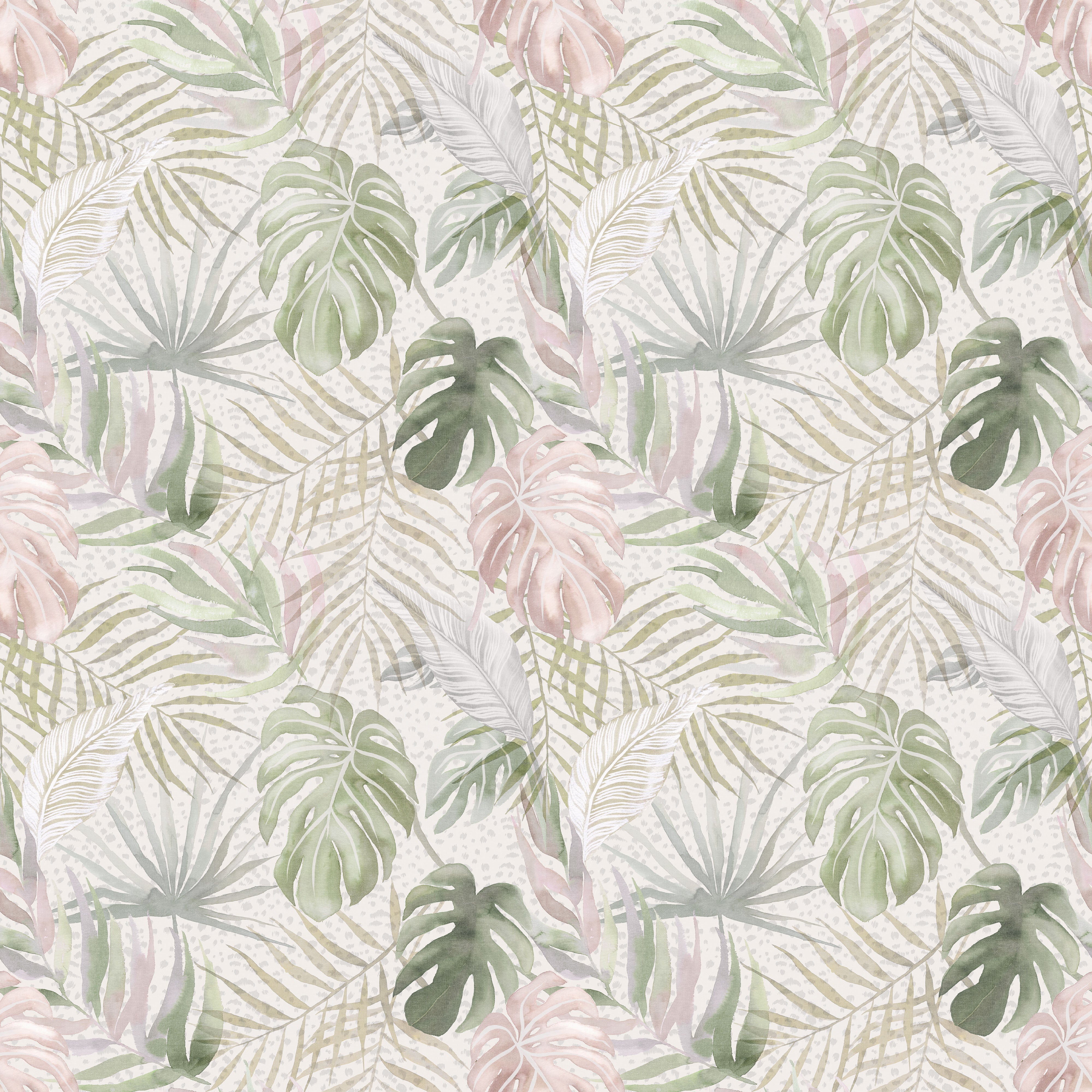 Ohpopsi Wild Tropica Wallpaper - Powder-Beaumonde