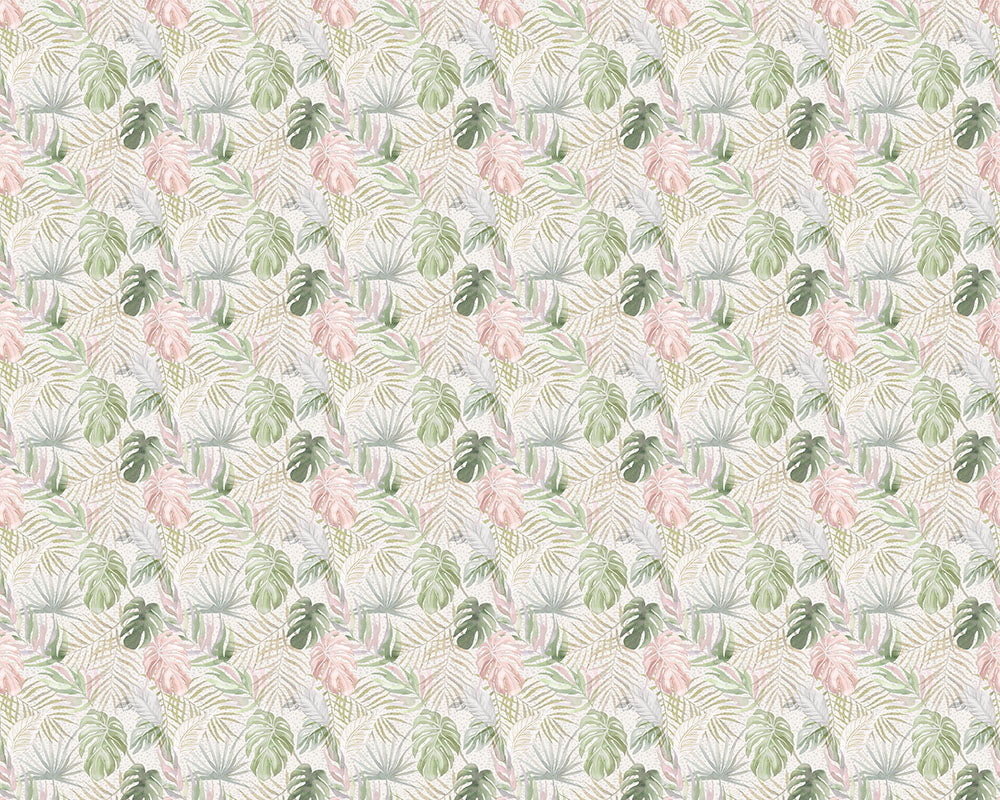 Ohpopsi Wild Tropica Wallpaper - Powder-Beaumonde