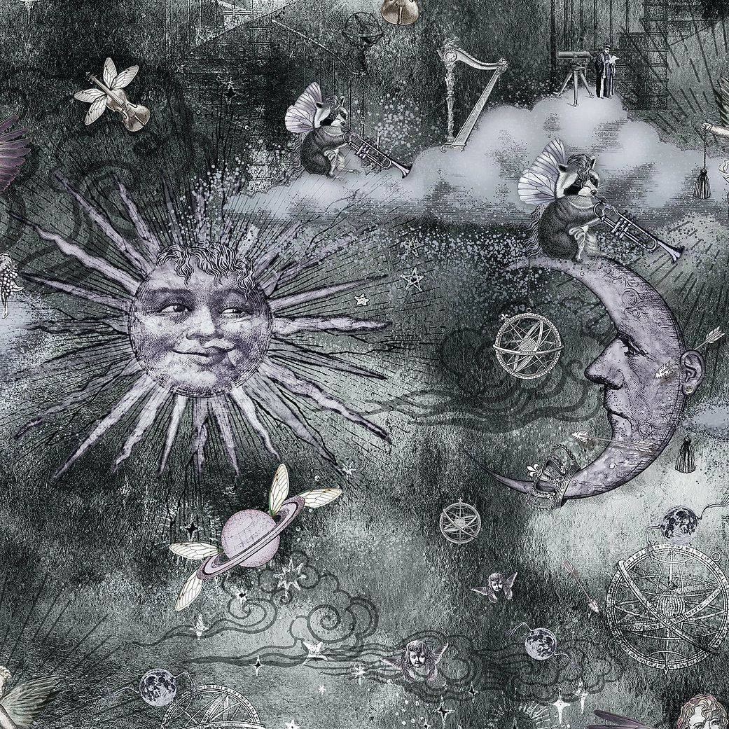 Santorus Wallpaper - Celestial - Midnight-Santorus-Beaumonde