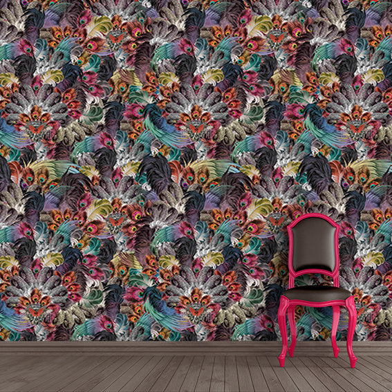 Santorus Wallpaper - Madame Du Soir - Amethyst-Santorus-Beaumonde