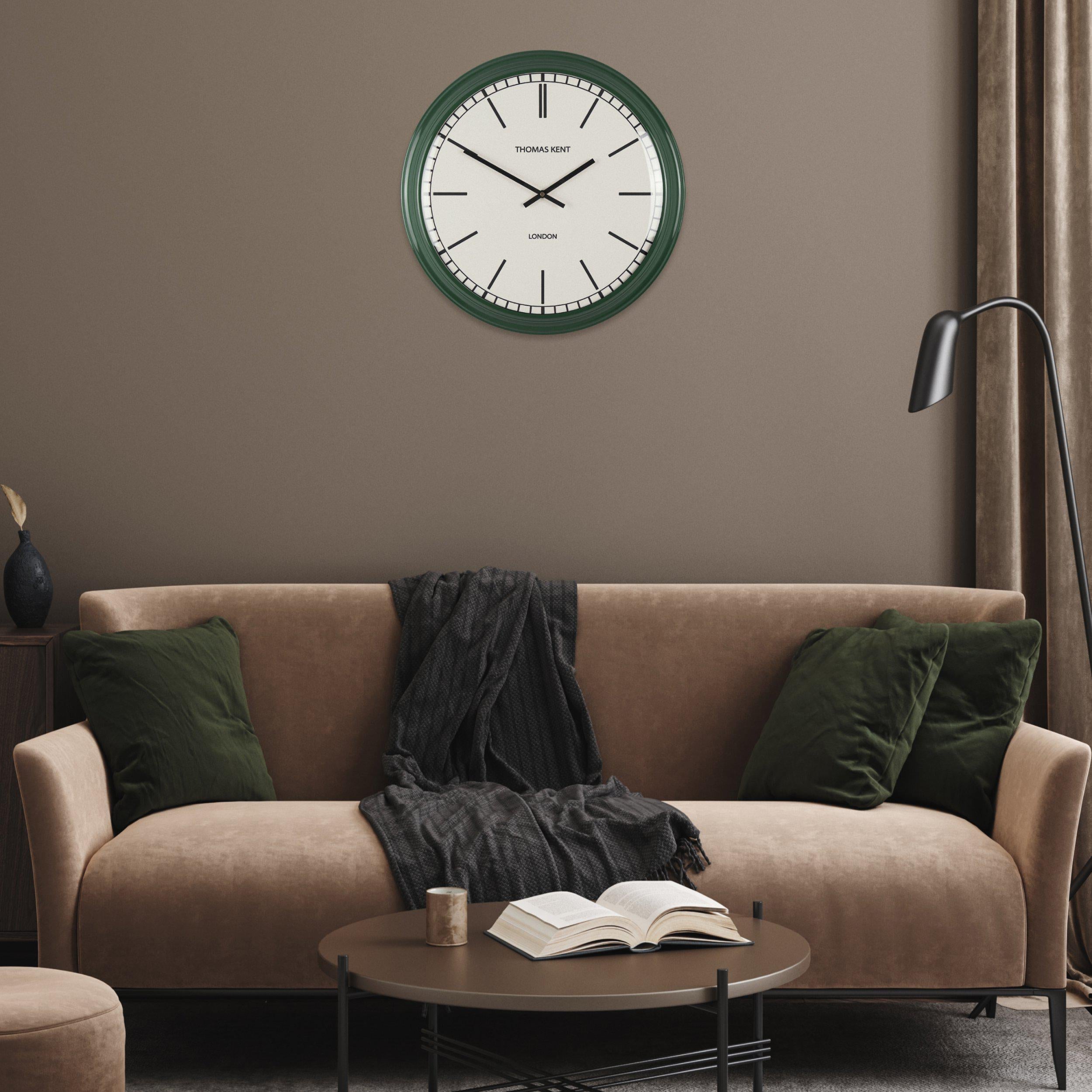 Thomas Kent 50cm Haymarket Wall Clock Fern-AMC20081-Beaumonde