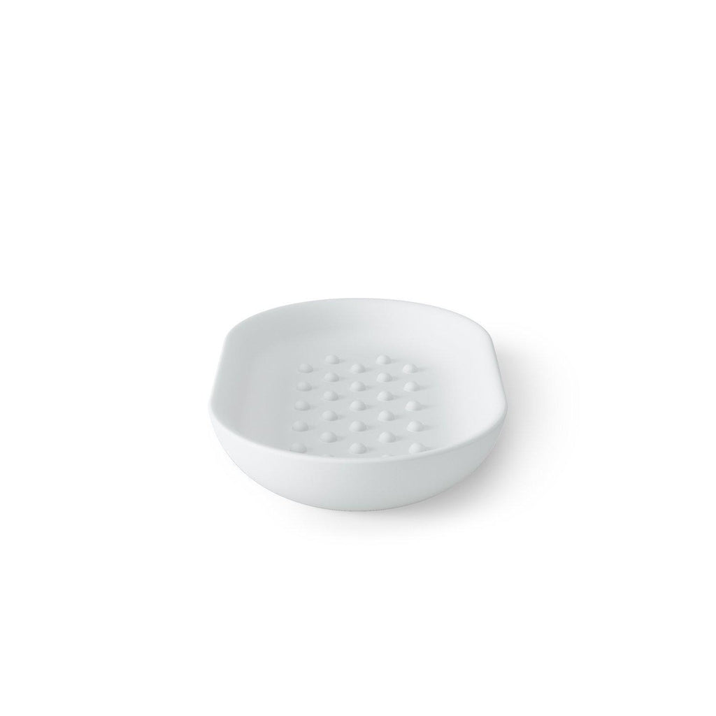 Umbra Junip Oval Soap Dish White-Beaumonde