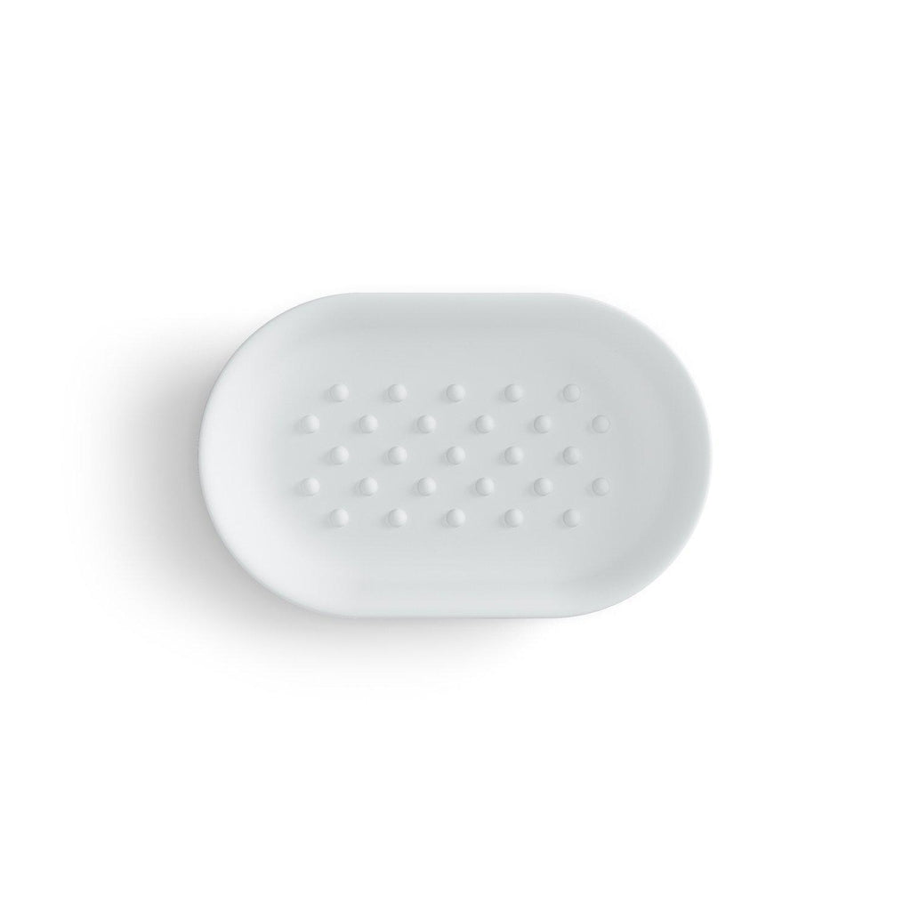 Umbra Junip Oval Soap Dish White-Beaumonde