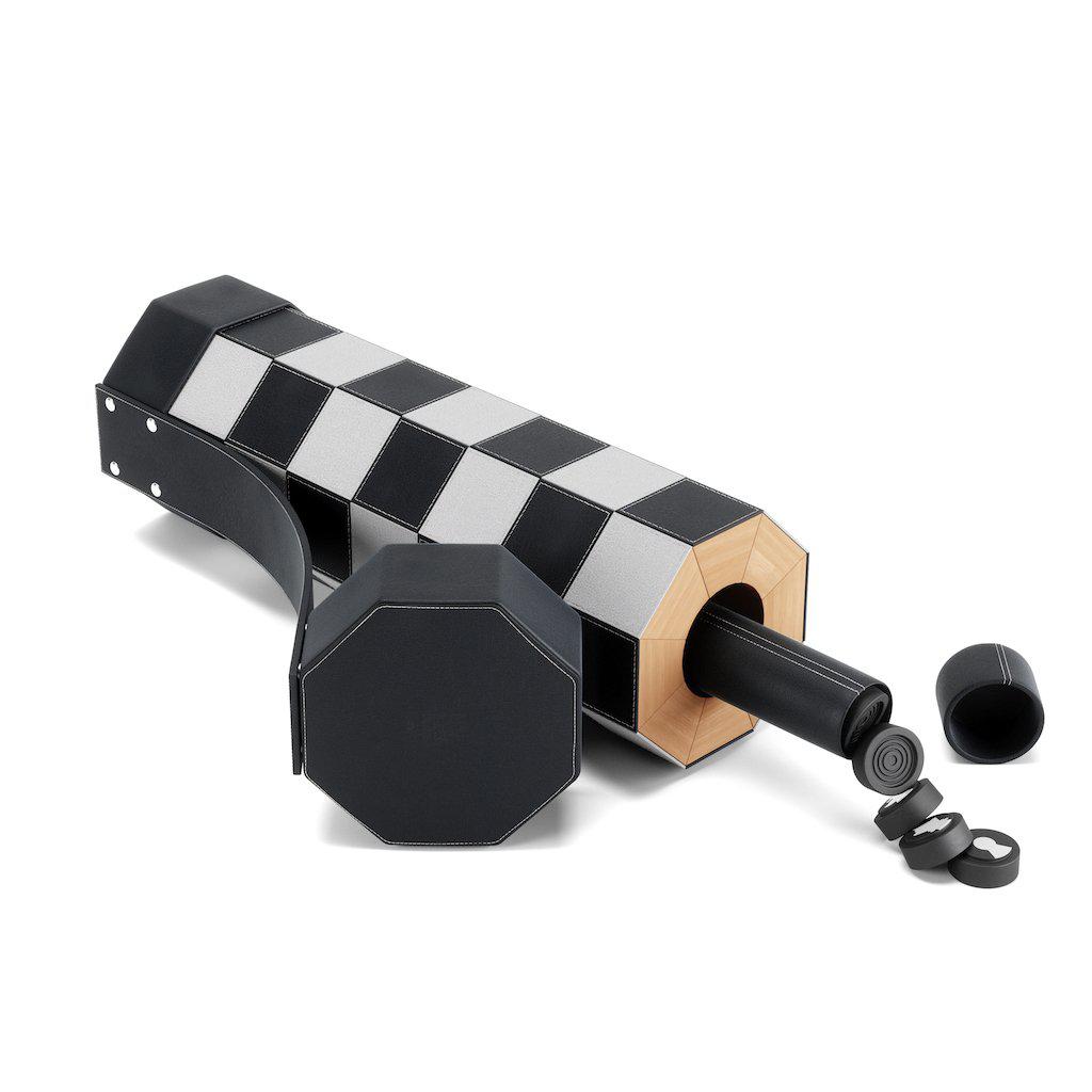 Umbra Rolz Travel Chess Set With Draughts Board Game-Beaumonde