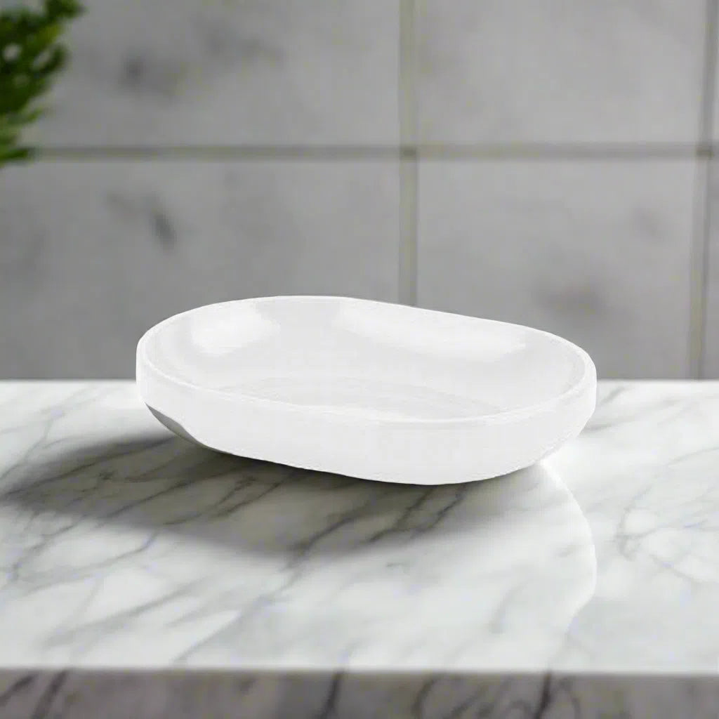 Umbra Step Soap Dish - White-Beaumonde